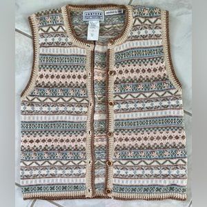 Sweater Vest “Teacher Style” Size Small